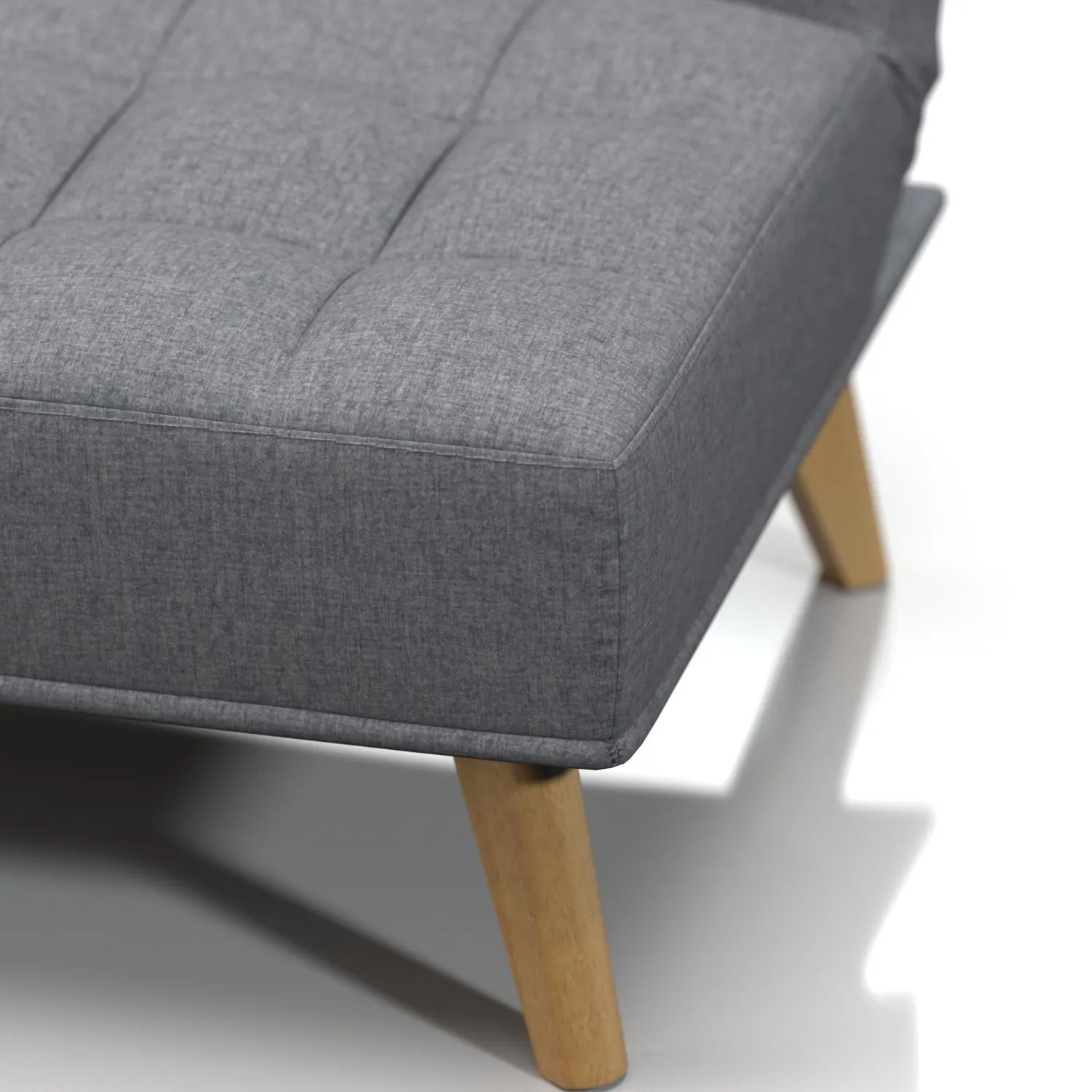 Carson Fabric Convertible Sofa Futon PBR 3D Model_05